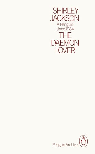 Book cover for "The Daemon Lover" by Shirley Jackson, white background.
