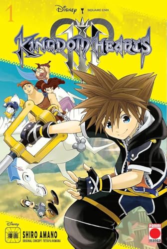 Kingdom Hearts III Volume 1 manga cover featuring Sora on a white horse.