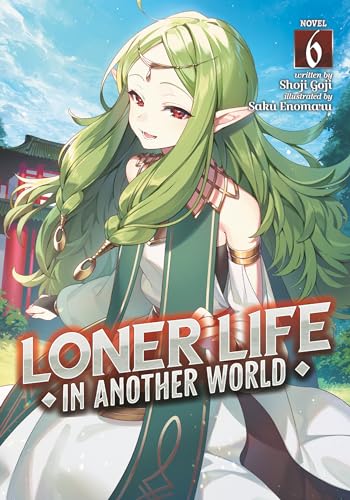 Light novel cover featuring a green-haired elf woman and bold title text.