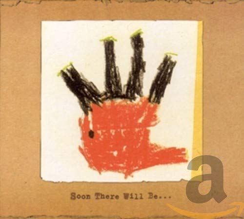 CD cover with a red and black handprint on a tan background.
