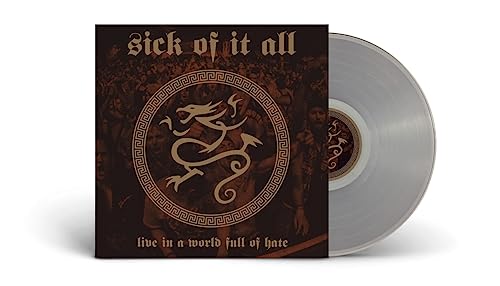 Sick Of It All vinyl record with a dragon design on the cover.
