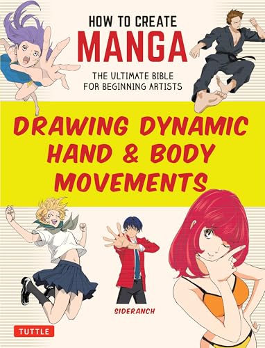 Manga instruction book cover featuring illustrated characters in action poses.