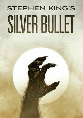 Silver Bullet DVD cover: a clawed hand reaching towards a full moon.
