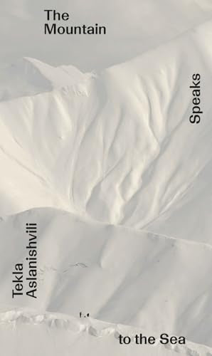 Book cover with a white, textured mountain range and title text.