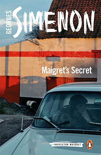 Book cover: "Maigret's Secret" featuring a man in a car.