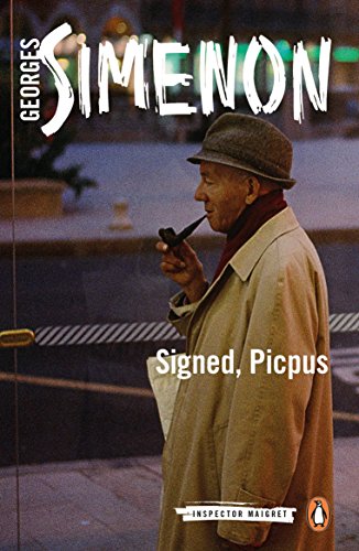 Book cover: elderly man in hat and coat smoking a pipe.