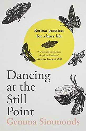 Book cover with title, author, and illustrations of moths on a light background.