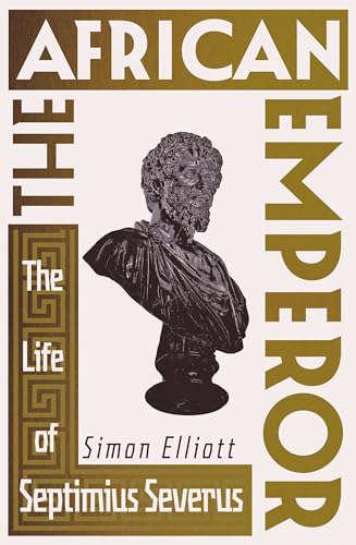 Book cover featuring a marble bust of Septimius Severus against a light background.