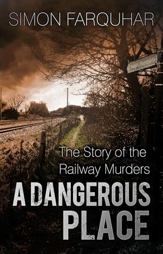 Book cover depicting a railway line and ominous, cloudy sky.