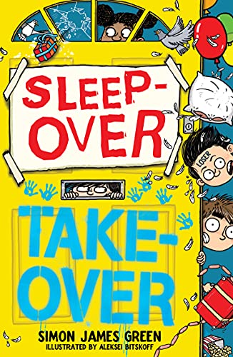 Book cover showing a yellow door with children peeking out and title text.