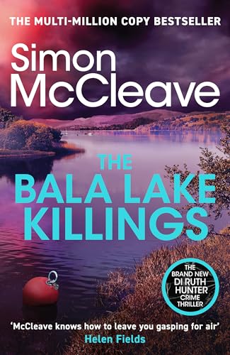 Book cover: "The Bala Lake Killings" with a lake and red buoy image.