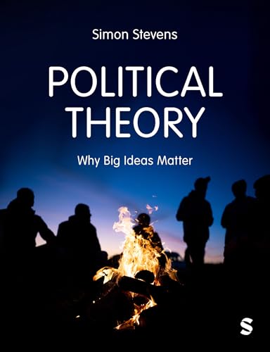 Book cover with white text, a campfire, and silhouetted figures.