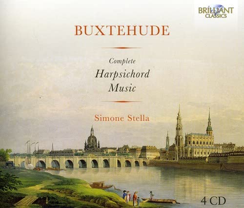 CD cover: cityscape painting, text “Buxtehude” and “Simone Stella”.