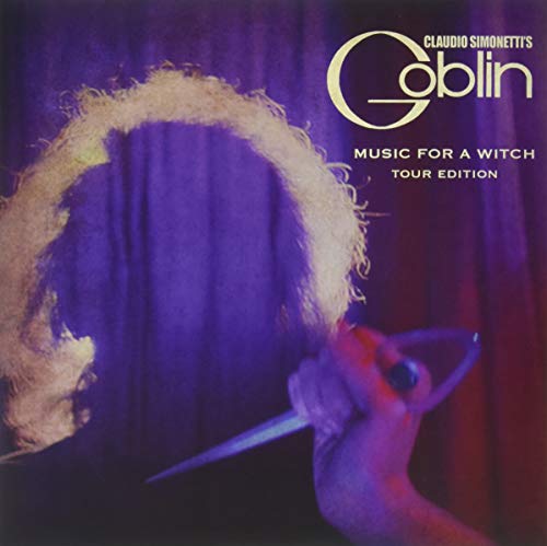 Magenta album cover with a ghostly figure holding a knife.