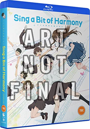 Blu-ray cover for "Sing a Bit of Harmony" featuring anime-style characters.