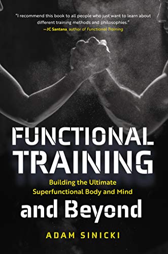 Book cover with a muscular torso and the title "Functional Training and Beyond.