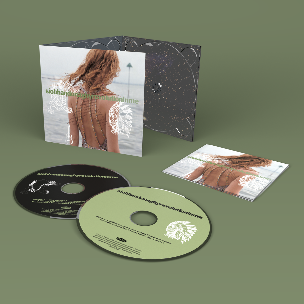 CD album āRevolution In Meā by Siobhan Donaghy, with case and discs.