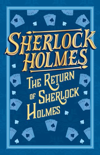 Book cover with blue background, gold text, and a pattern of playing card icons.