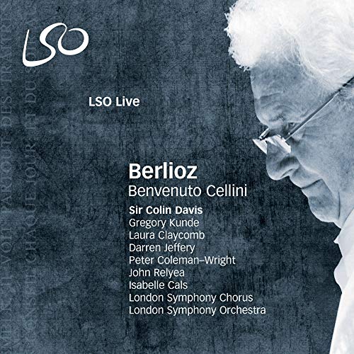 CD cover featuring a portrait of Sir Colin Davis and opera details.