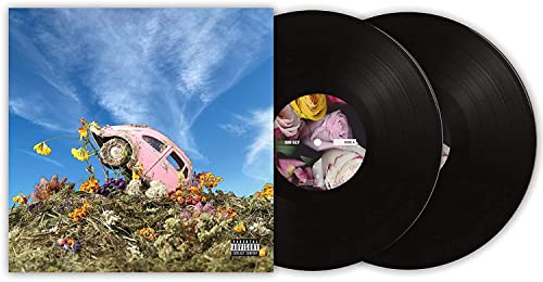 Sir Sly's "Rise & Fall Of Loverboy" double vinyl record with floral cover.