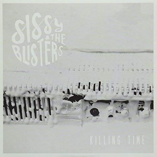 Vinyl cover for Sissy & The Blisters featuring a guitar amplifier covered in foam.