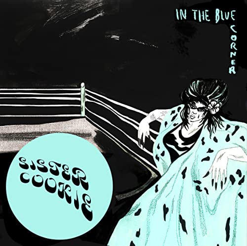 CD cover: illustrated woman in robe by a boxing ring.