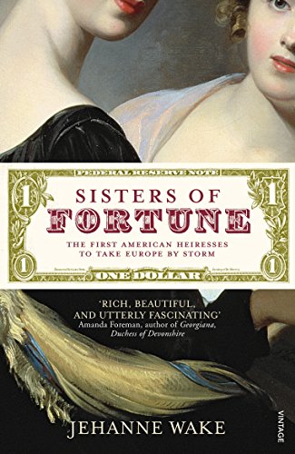Book cover featuring portraits of two women and a dollar bill design.