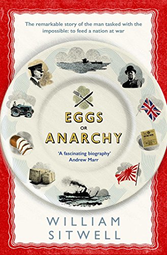 BookLSBook cover featuring a plate with wartime imagery and the title Eggs or Anarchy.