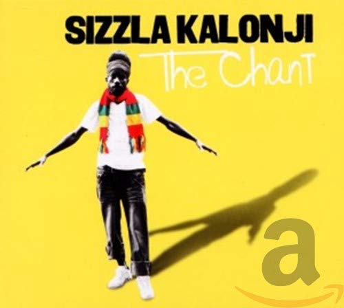 Sizzla Kalonji album cover, “The Chant,” featuring artist in white and black.