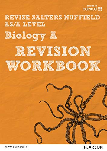 Biology revision workbook cover with illustrated tentacles and text.
