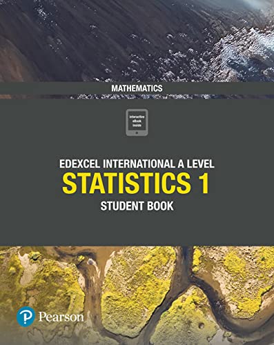 Textbook cover: "Edexcel International A Level Mathematics Statistics 1".
