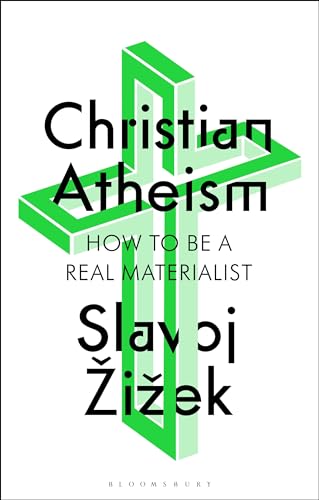 Book cover with green, isometric cross and black text: “Christian Atheism.”
