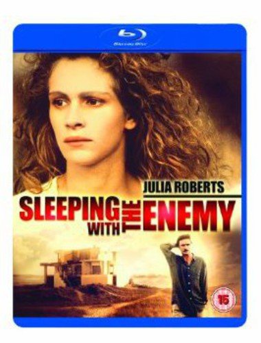Blu-ray cover for Sleeping with the Enemy featuring Julia Roberts and a man standing.