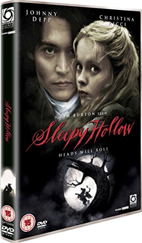 Sleepy Hollow DVD cover featuring Johnny Depp and Christina Ricci.