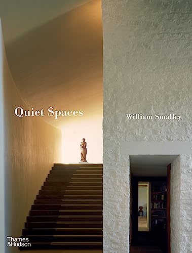 Book cover: staircase leading to a statue in a bright interior.