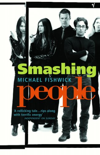 Book cover with group portrait and bold title "Smashing People".