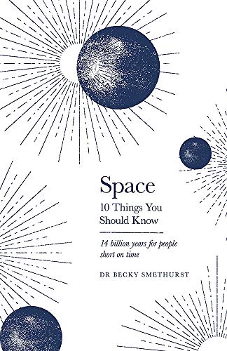 Book cover with dark blue planets and radiating white lines.