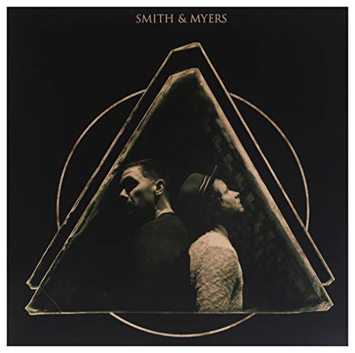 Smith & Myers album cover: two men’s faces within geometric shapes.