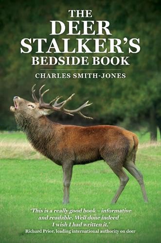 Book cover featuring a red deer stag in a grassy field.