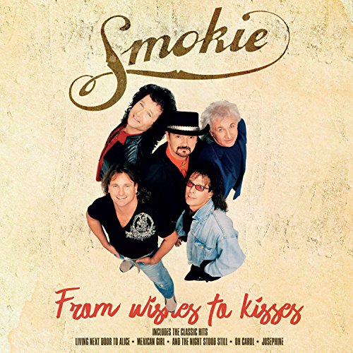 Smokie album cover, “From Wishes To Kisses”, featuring a band portrait.