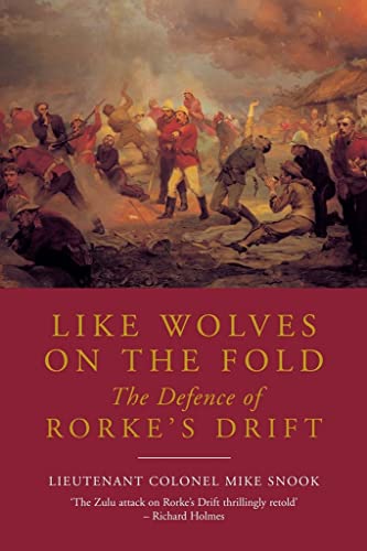 Book cover depicting a chaotic battle scene with soldiers defending a fort.
