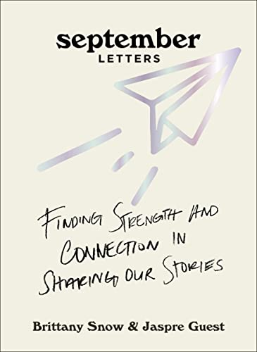 Book cover with title "September Letters" and a paper airplane illustration.