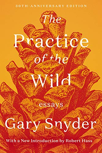 Book cover featuring a large pinecone illustration on a yellow and orange background.