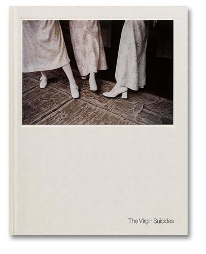 Book cover showing three people in long floral skirts and white shoes on stone.