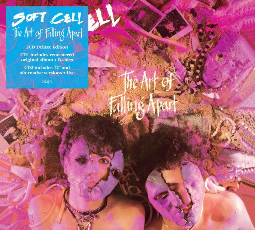 Soft Cell album cover: three figures in pink, purple, and white hues.