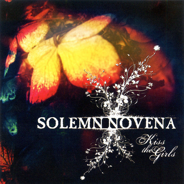 CD cover for Solemn Novena’s “Kiss The Girls” with butterfly imagery.