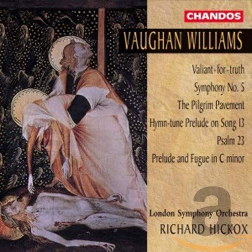 CD cover for Vaughan Williams compositions, featuring religious artwork.