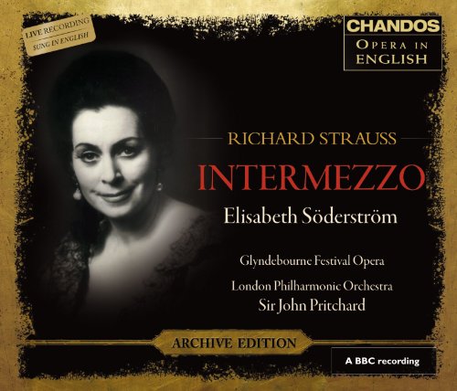 CD cover featuring Elisabeth Söderström in a black and white portrait.