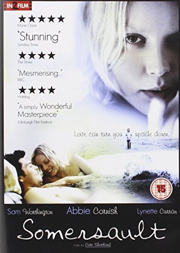 Somersault" DVD cover featuring a close-up of a young woman’s face and couple.