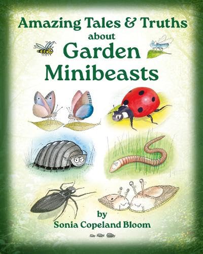 Book cover with colorful illustrations of garden insects and butterflies.